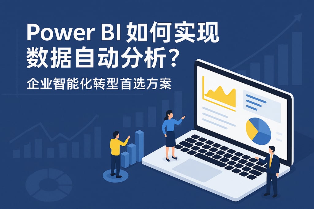 Power BI如何实现数据自动分析？企业智能化转型首选方案